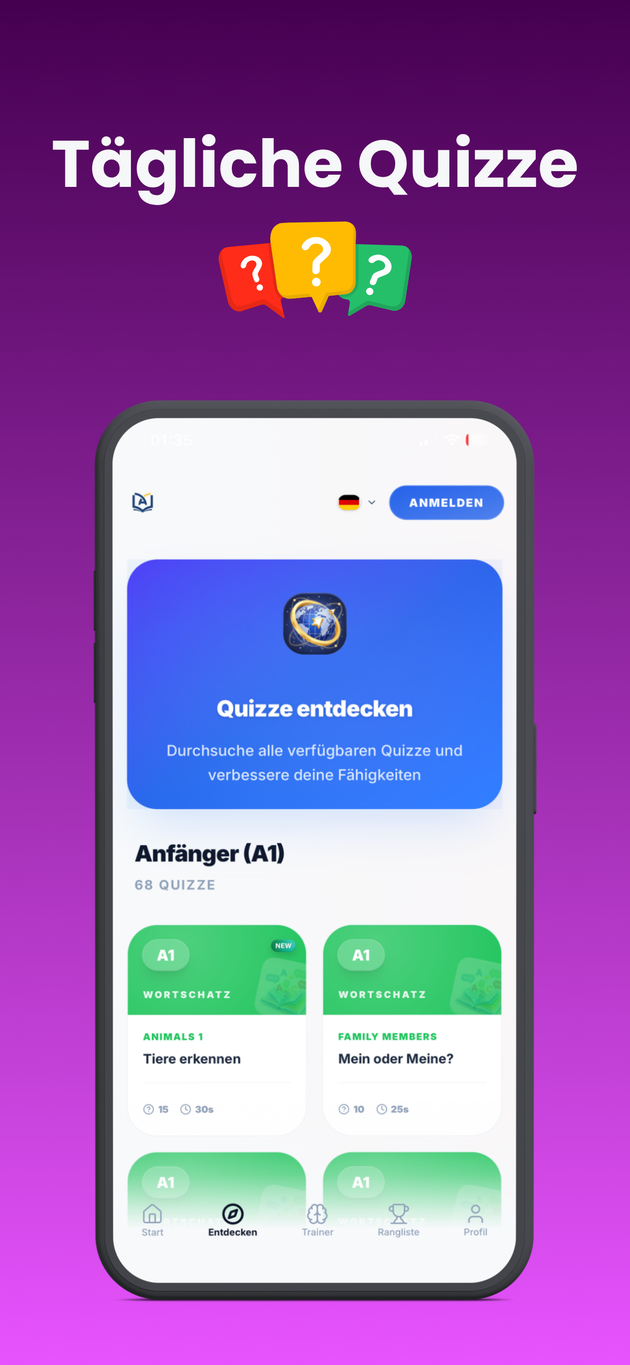 DeutschQuiz screenshot 5