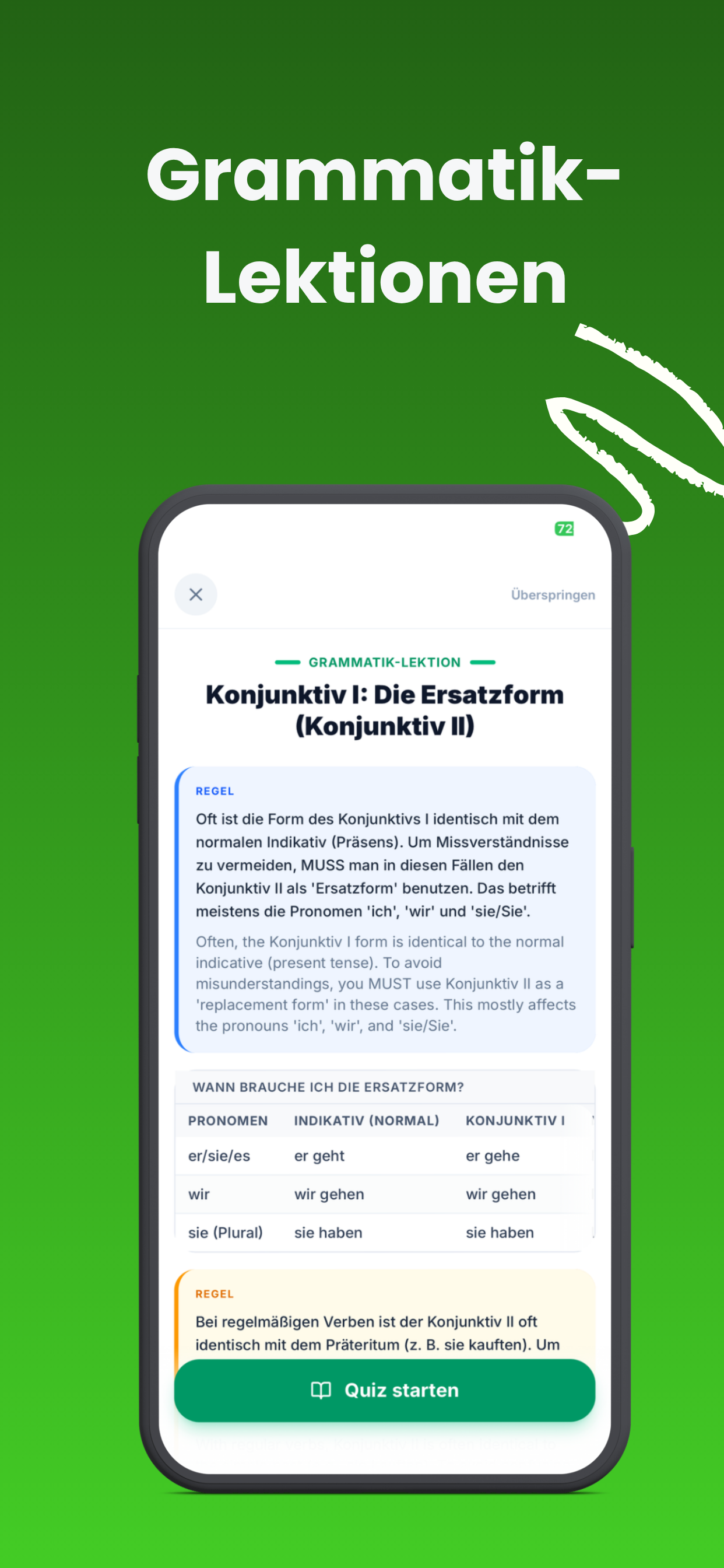 DeutschQuiz screenshot 7